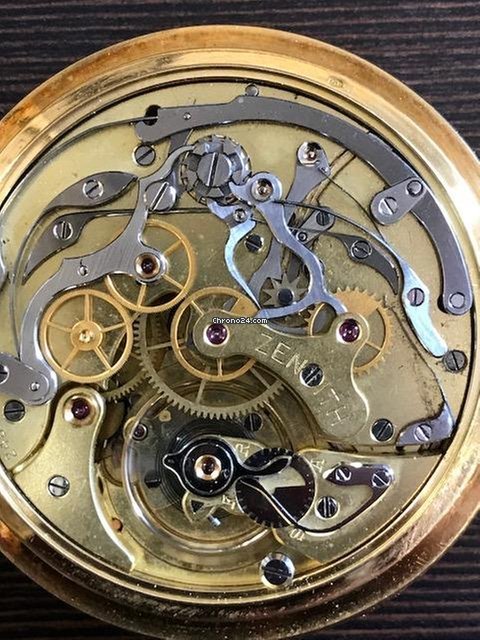 IMG_9081 Zenith Manual winding Yellow gold 241711 Replica 7