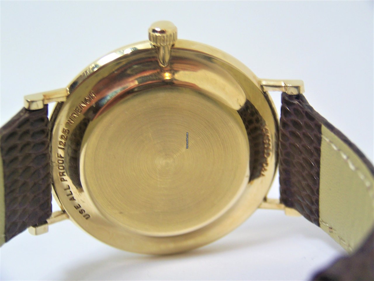IMG_9081 Jaeger-LeCoultre Mens watch Unisex Manual winding Yellow gold 6009 Replica 7