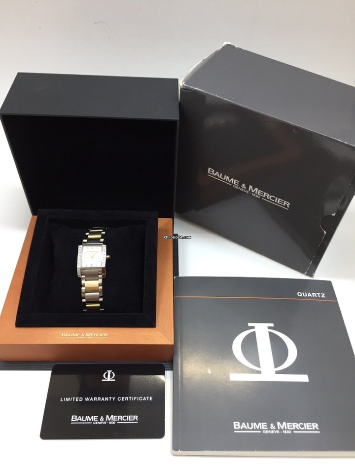 IMG_9081 Baume & Mercier Womens watch Quartz Gold Steel MOA65548 Replica 7