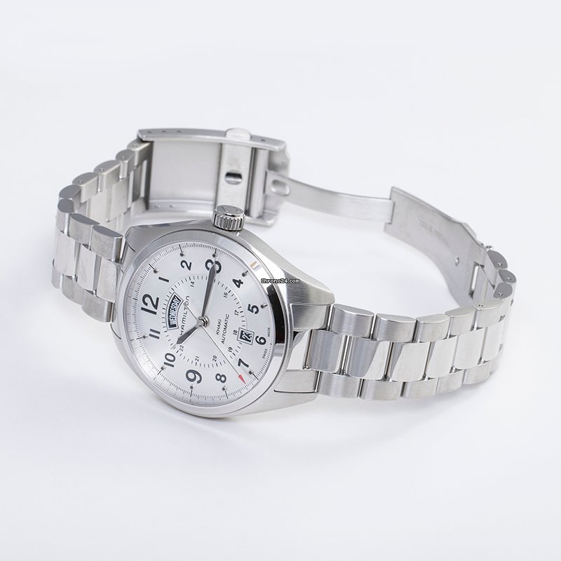 IMG_9081 Hamilton Khaki Field Day Date Mens watch Unisex Automatic Steel H70505153 Replica 7