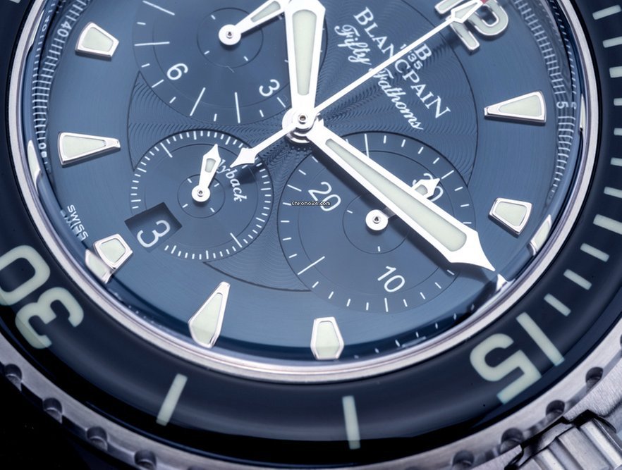 IMG_9081 Blancpain Fifty Fathoms Mens watch Unisex Automatic Steel 5085FB-1140-52B Replica 7