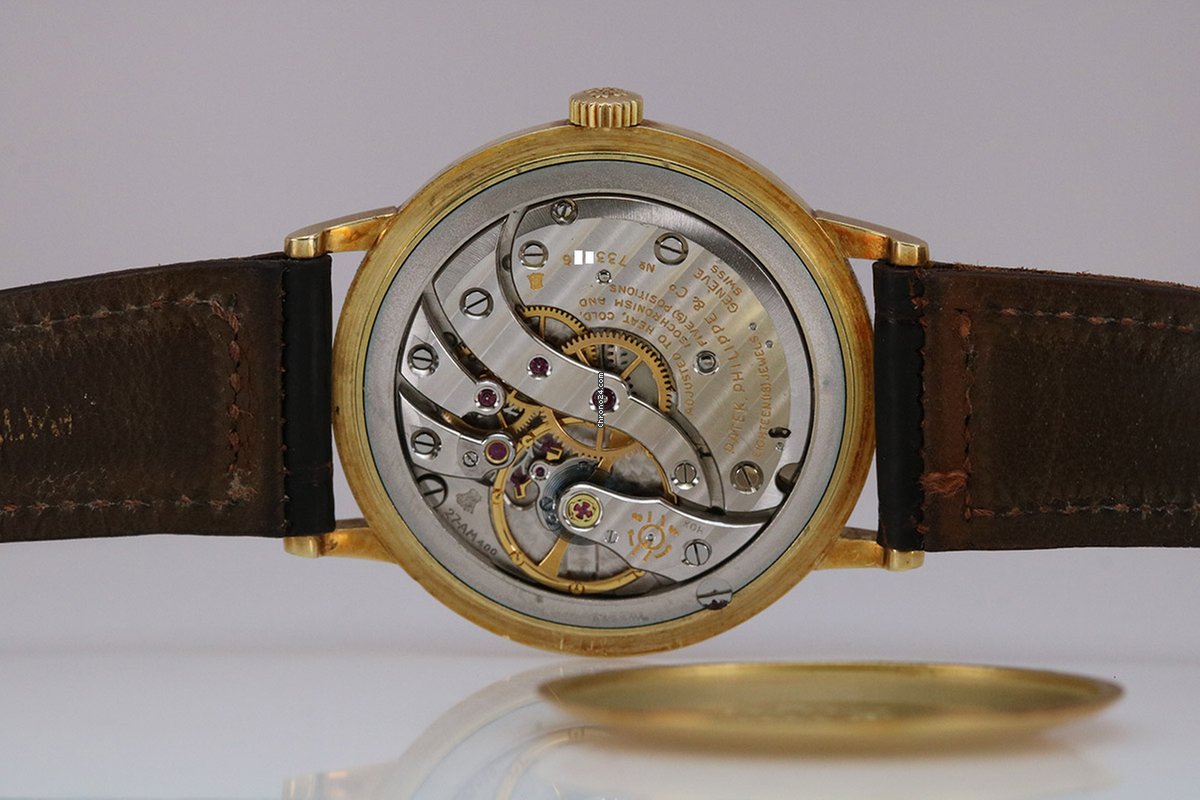 Patek Philippe Calatrava Mens watch Unisex Manual winding Yellow gold 3410 Replica 7