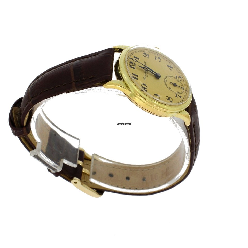IMG_9081 IWC Mens watch Unisex Manual winding Yellow gold 975402 Replica 7