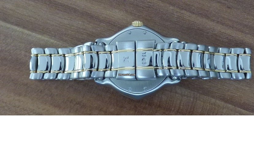 IMG_9081 Ebel 1911 Womens watch Quartz Gold Steel 1087221 Replica 7