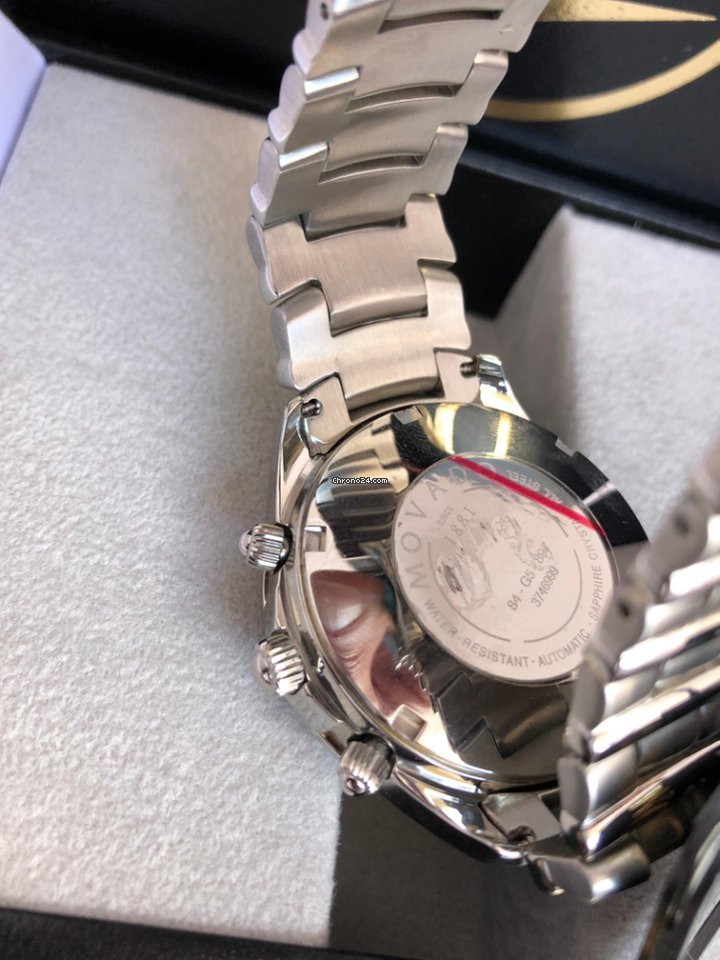 Movado Kingmatic Mens watch Unisex Automatic Steel Ref. 0604371-84-G5-0897 -R29-4 992 Replica 7