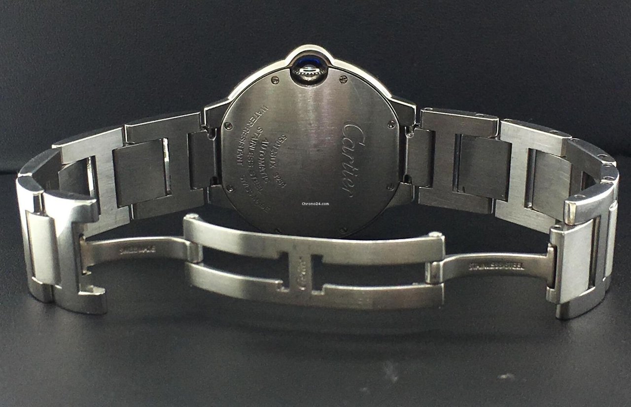 IMG_9081 Cartier Ballon Bleu 36mm Womens watch Automatic W6920041 Replica 7