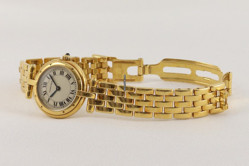 Cartier Panthere Womens watch Quartz Yellow gold 8057921 Replica 7