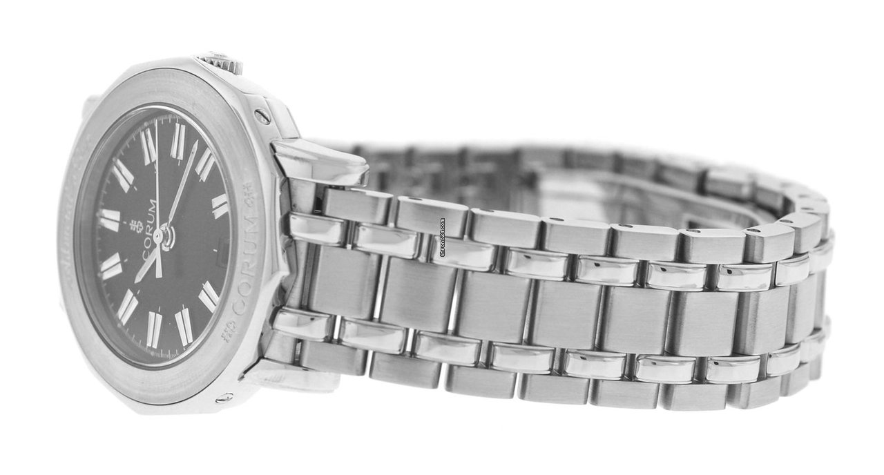 IMG_9081 Corum Admirals Cup Womens watch Quartz Steel 39.130.20 Replica 7