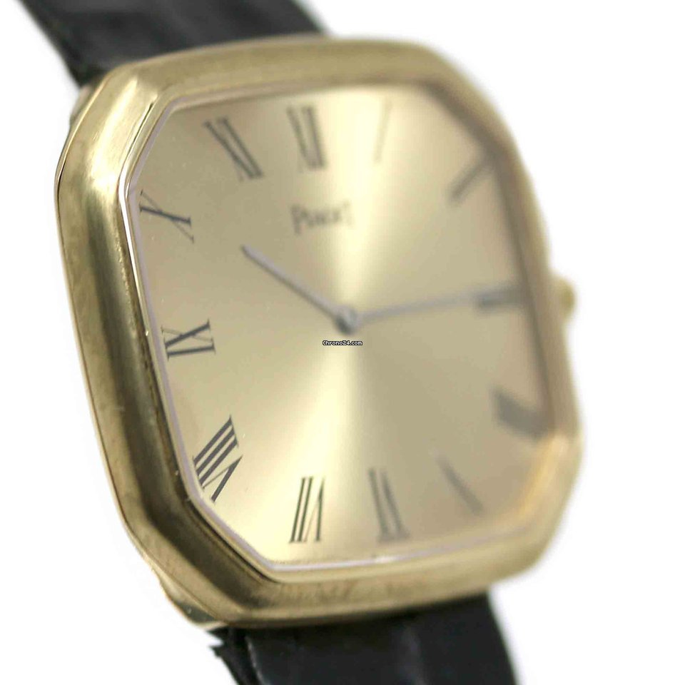 IMG_9081 Piaget Mens watch Unisex Manual winding Yellow gold 9781 Replica 7
