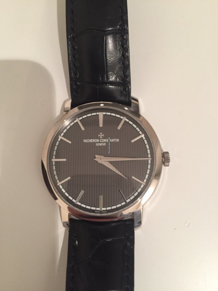Vacheron Constantin Patrimony Mens watch Unisex Automatic White gold 43075 000G-9873 Replica 7