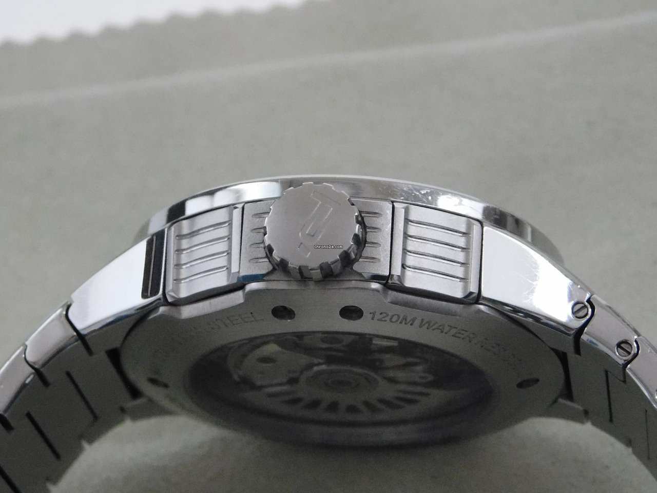 IMG_9081 Porsche Design Flat Six Mens watch Unisex Automatic Steel 6340 Replica 7