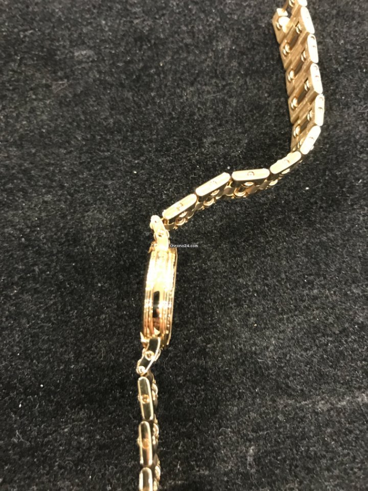 IMG_9081 Piaget Dancer Womens watch Quartz Yellow gold 01GOA20000 Replica 8