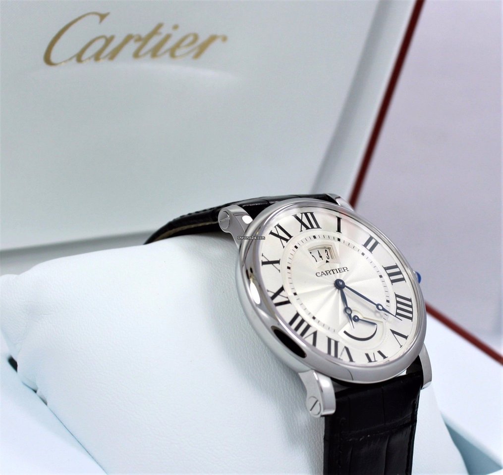 Cartier Rotonde de Cartier Mens watch Unisex Manual winding Steel W1556369 Replica 8