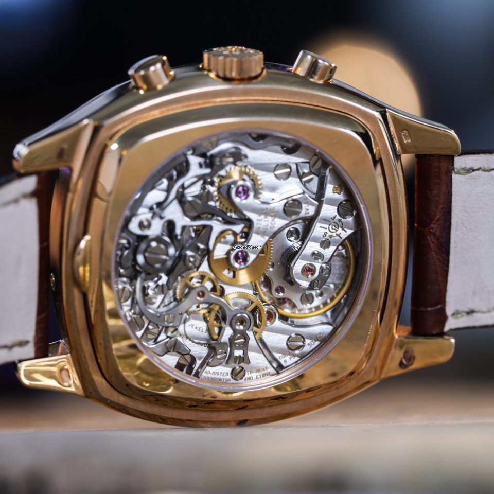 Patek Philippe Mens watch Unisex Manual winding Rose gold 5020R-013 Replica 8