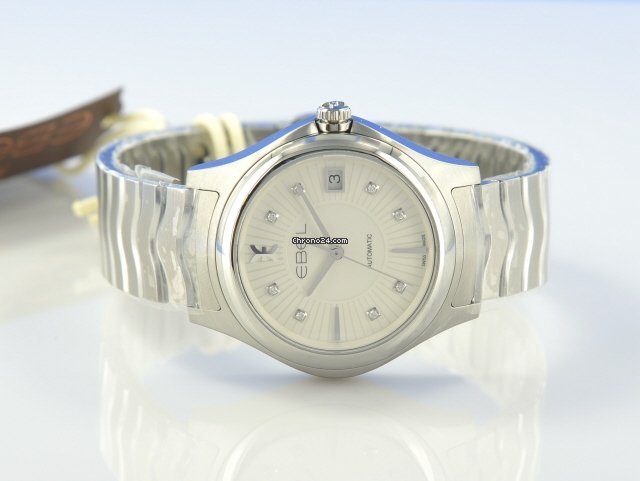 IMG_9081 Ebel Wave Womens watch Automatic Steel 1216321 Replica 8