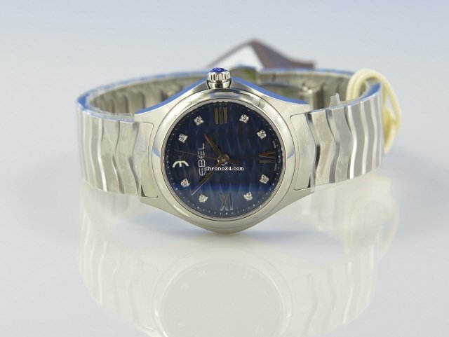Ebel Wave Womens watch Quartz Steel 1216414 Replica 8