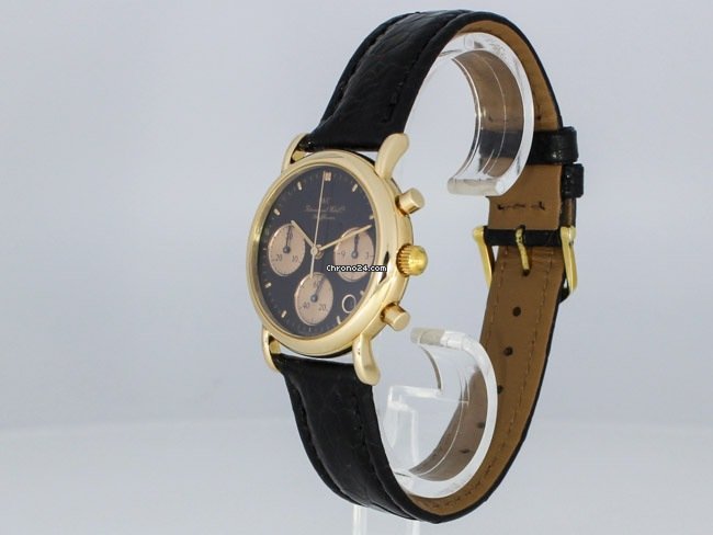 IWC Portofino Chronograph Womens watch Quartz Red gold 3730 Replica 8