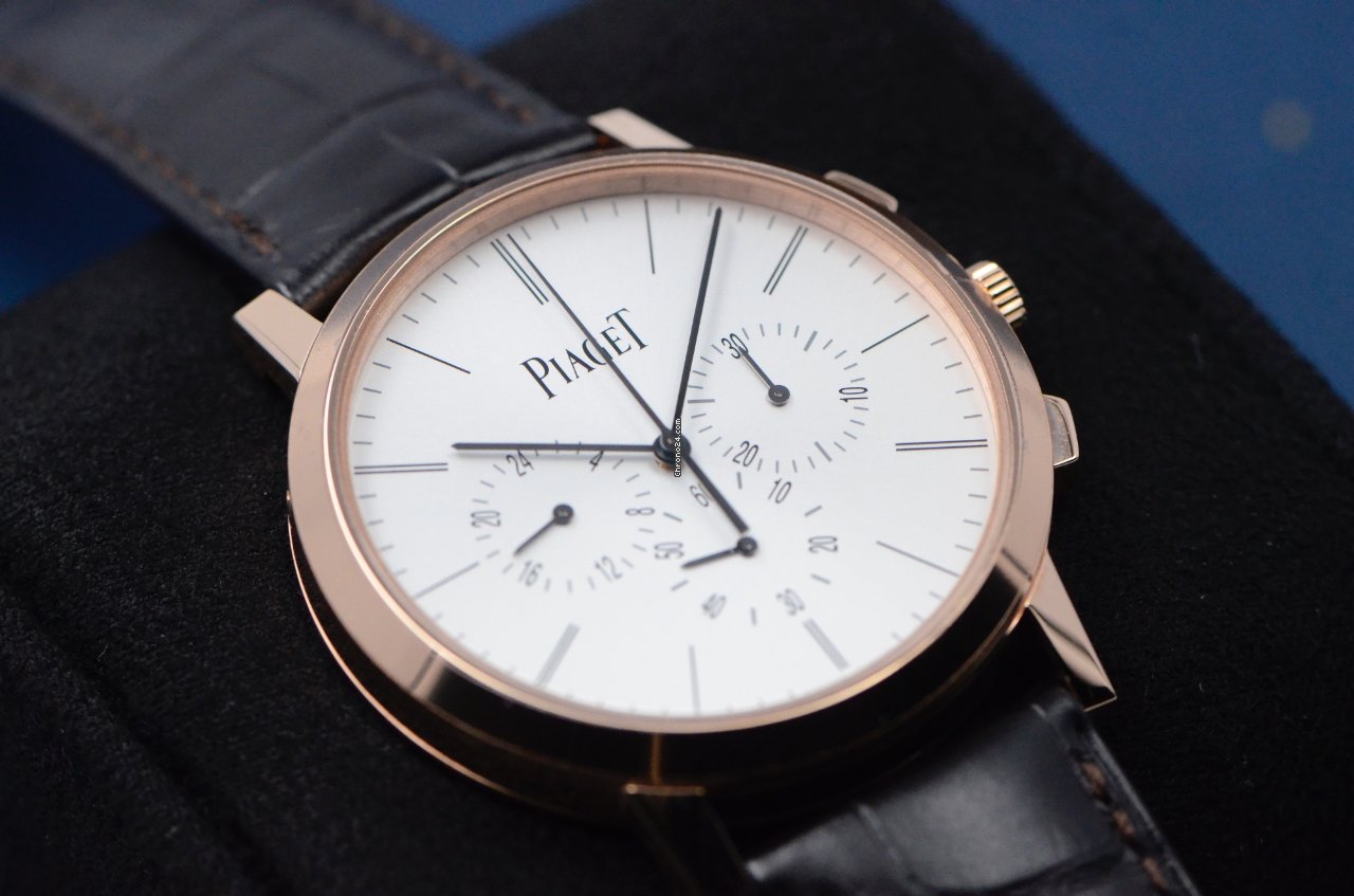 IMG_9081 Piaget Altiplano Mens watch Unisex Manual winding Rose gold GOA40030 Replica 8