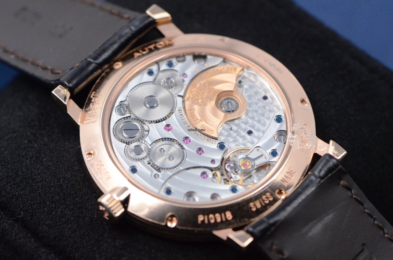 IMG_9081 Piaget Altiplano Mens watch Unisex Automatic Rose gold goa38131 Replica 8