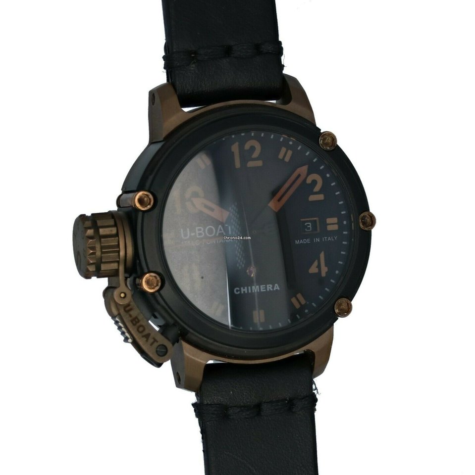 IMG_9081 U-Boat Chimera Mens watch Unisex Automatic Bronze 7237 Replica 8