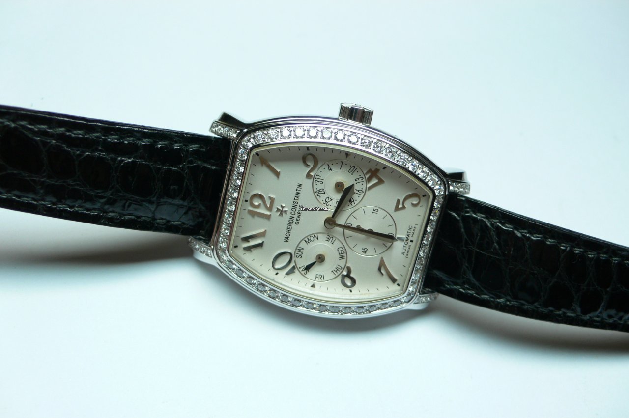 IMG_9081 Vacheron Constantin Overseas Mens watch Unisex Automatic White gold 42508 Replica 8