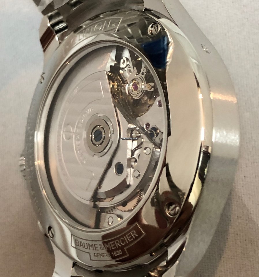 IMG_9081 Baume & Mercier Clifton Mens watch Unisex Automatic Steel M0A10328 Replica 8