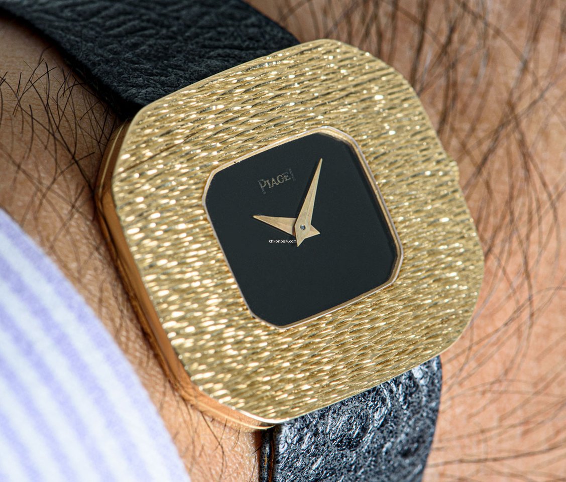 IMG_9081 Piaget Mens watch Unisex Manual winding Yellow gold Piaget 99036 Replica 8