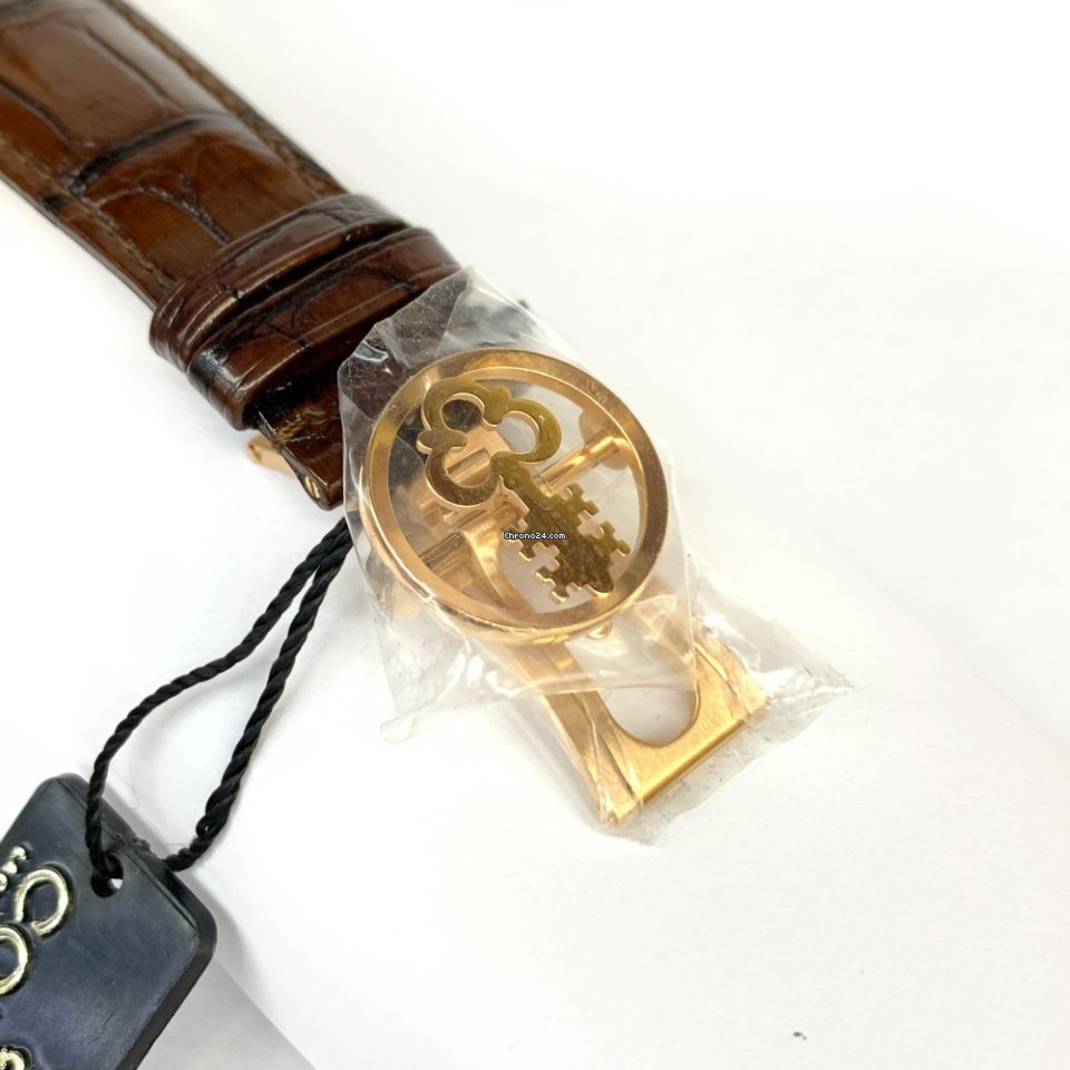 IMG_9081 Corum Golden Bridge Mens watch Unisex Manual winding Rose gold B 313 03296 Replica 8
