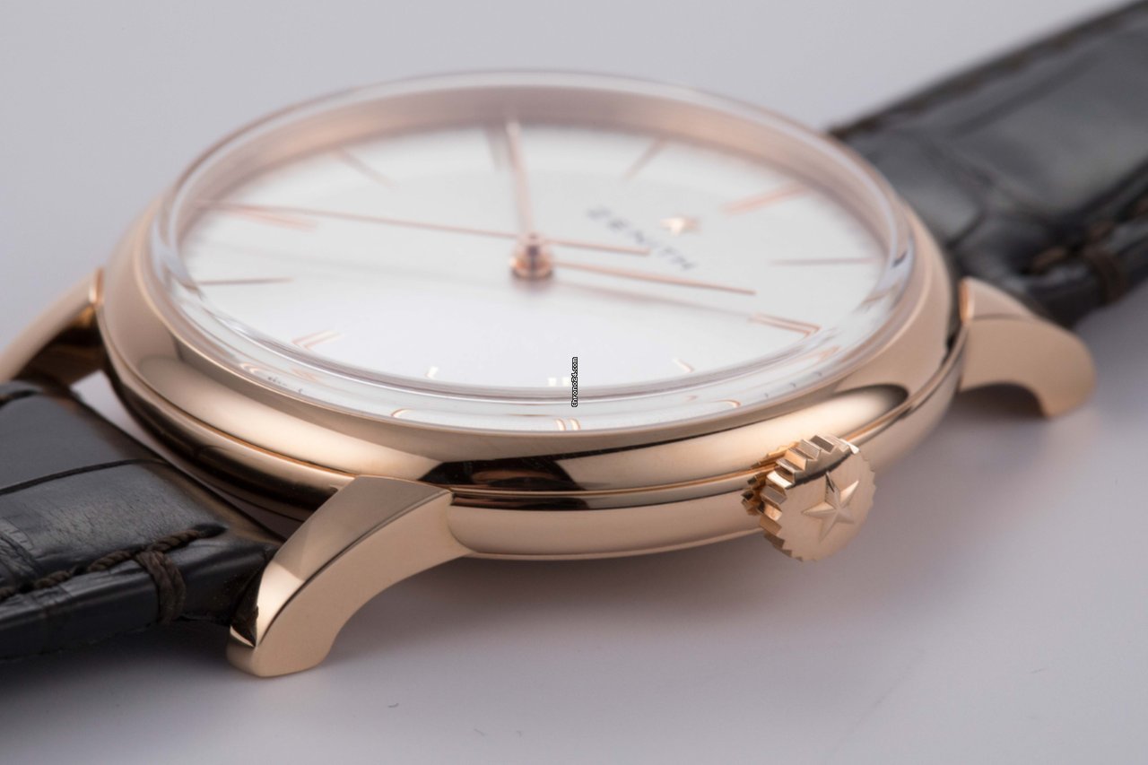 IMG_9081 Zenith Elite Mens watch Unisex Automatic Rose gold 18.2290.679 01.C498 Replica 8