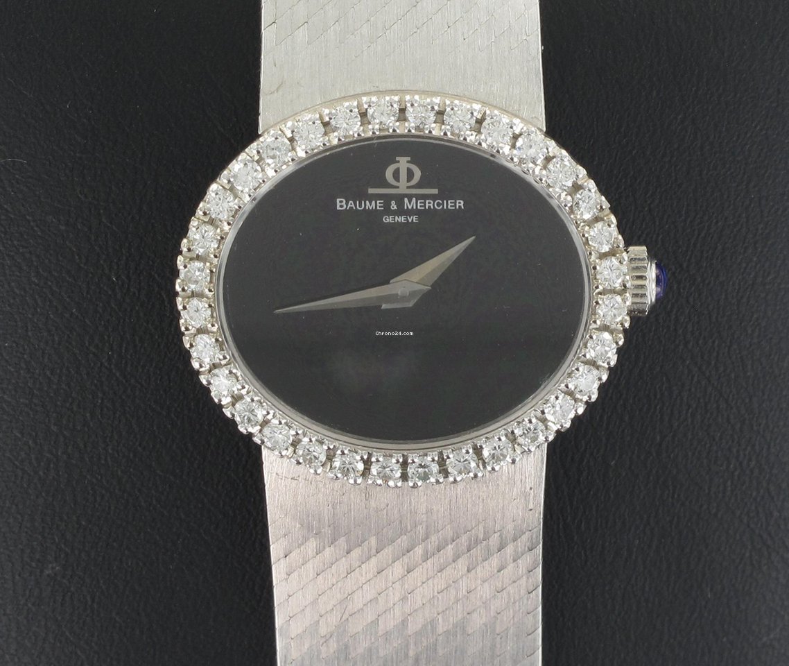 IMG_9081 Baume & Mercier Womens watch Manual winding White gold 753394 38236 9 Replica 8
