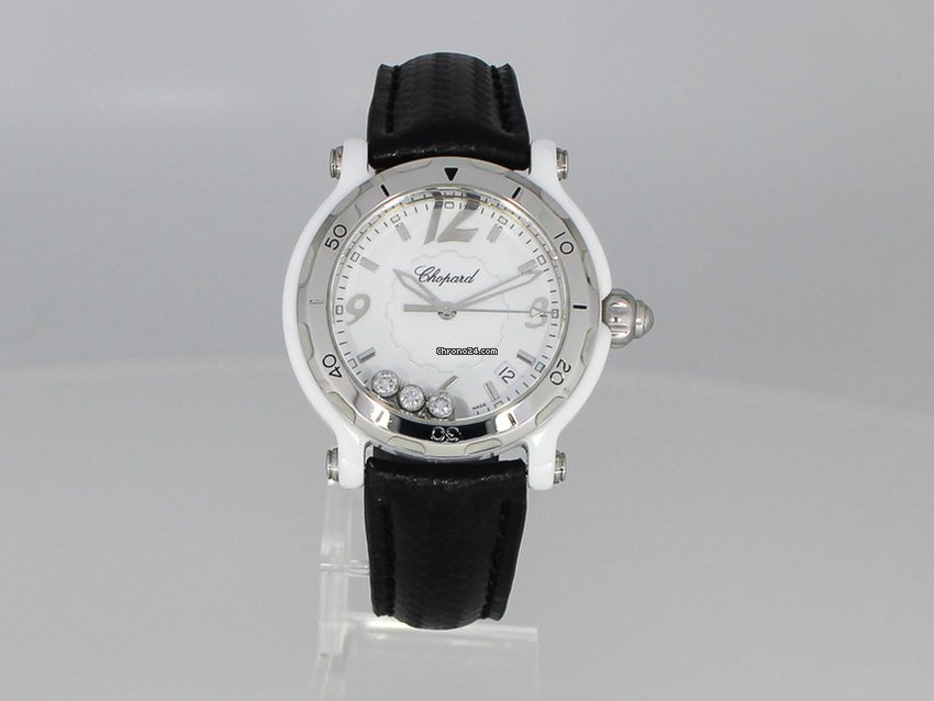 Chopard Happy Sport Womens watch Quartz Ceramic 288507 Replica 8
