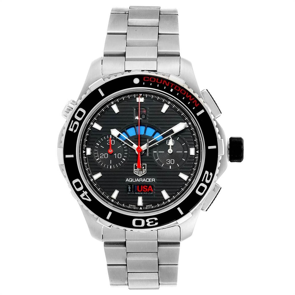 IMG_9081 TAG Heuer Aquaracer 500M Mens watch Unisex Automatic Steel CAK211B.BA0833 Replica 8