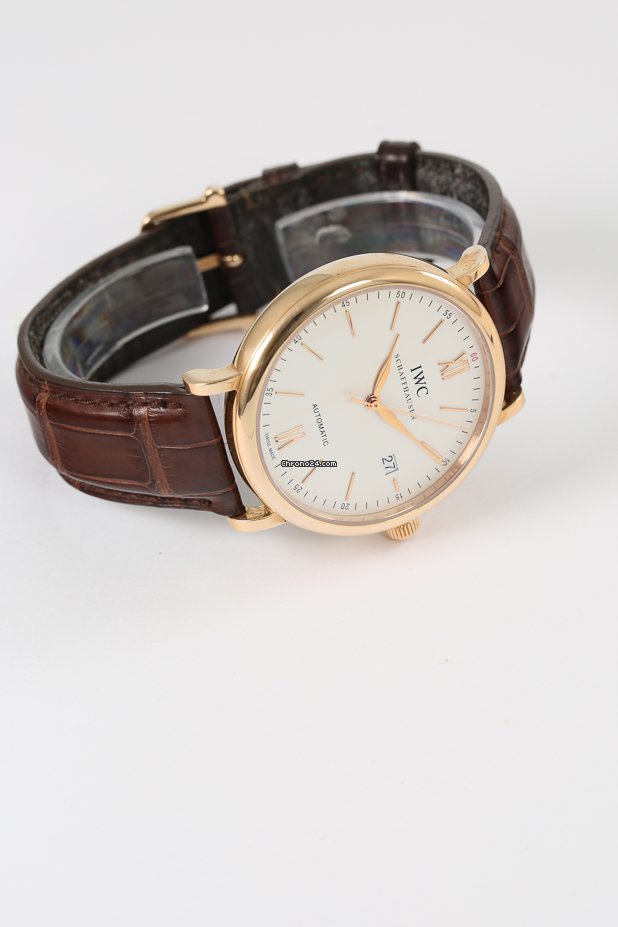 IMG_9081 IWC Portofino Automatic Mens watch Unisex Automatic Rose gold IW356504 Replica 8