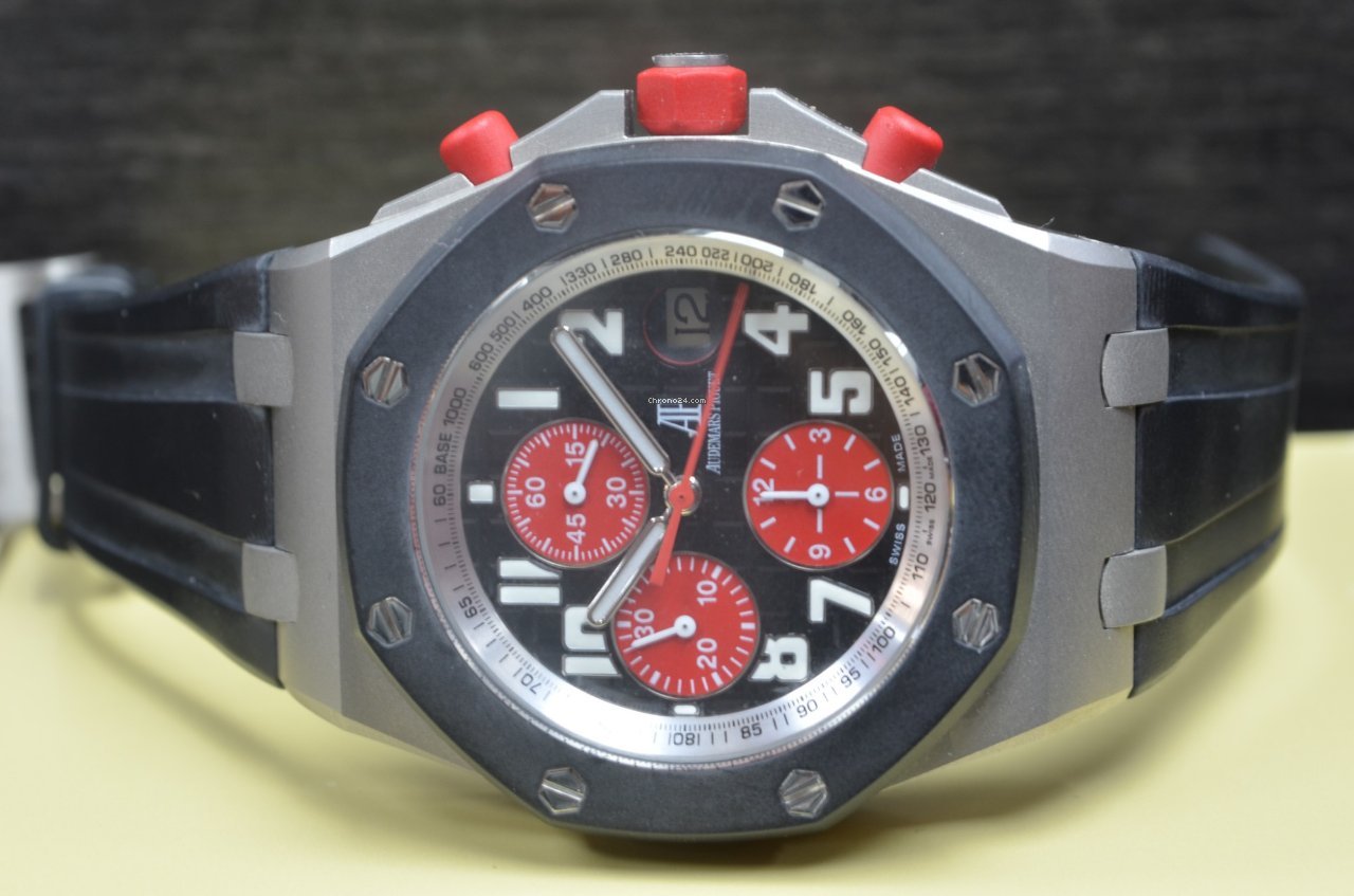 IMG_9081 Audemars Piguet Royal Oak Offshore Mens watch Unisex Automatic Titanium 26278IK.GG.D002CA.01 Replica 8
