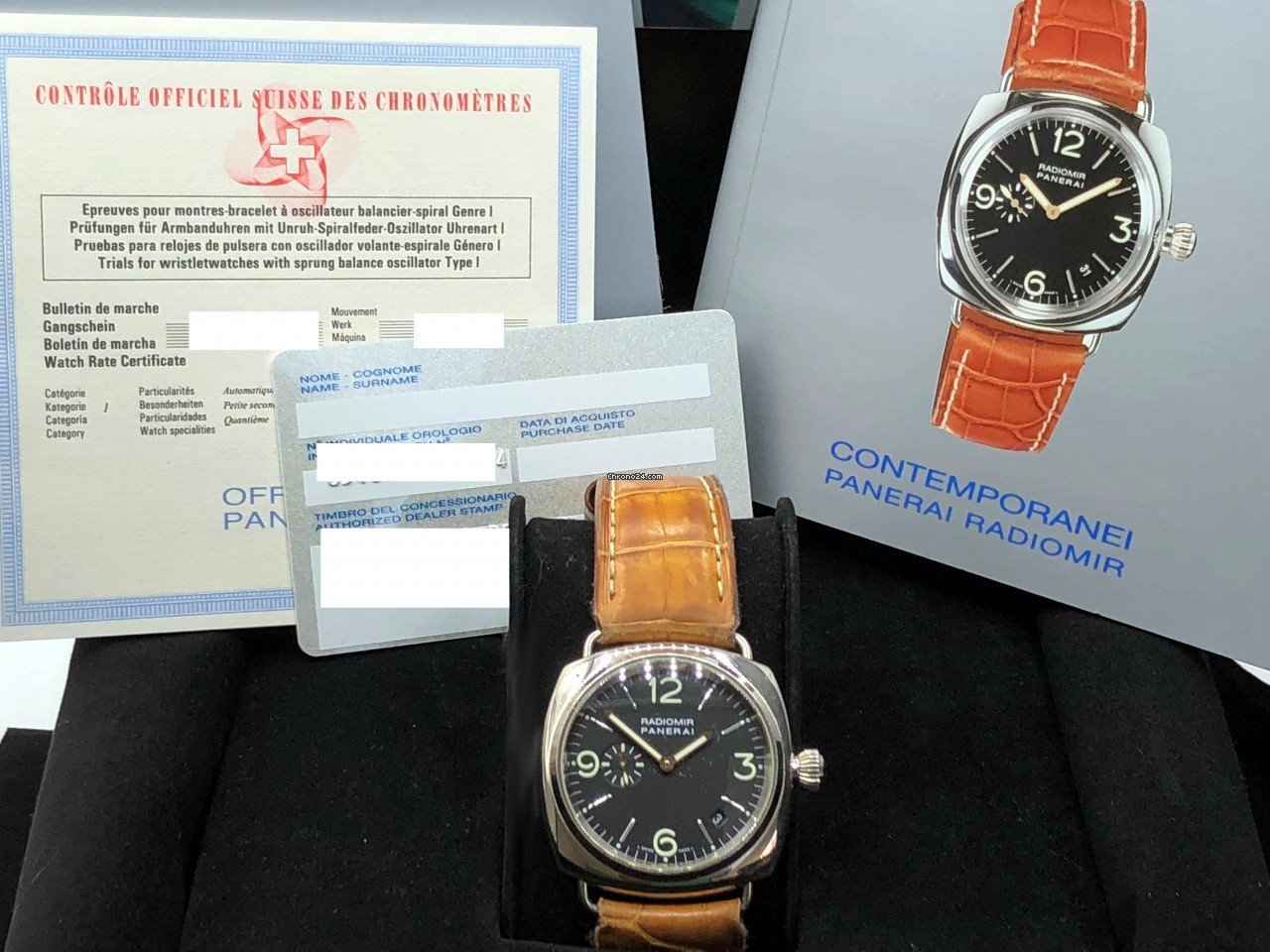 IMG_9081 Panerai Radiomir Automatic White gold PAM00062 Replica 8