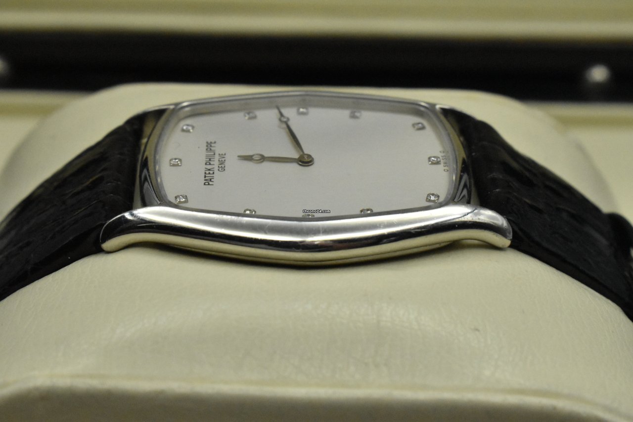 IMG_9081 Patek Philippe Gondolo Womens watch Manual winding Platinum 3842P Replica 8
