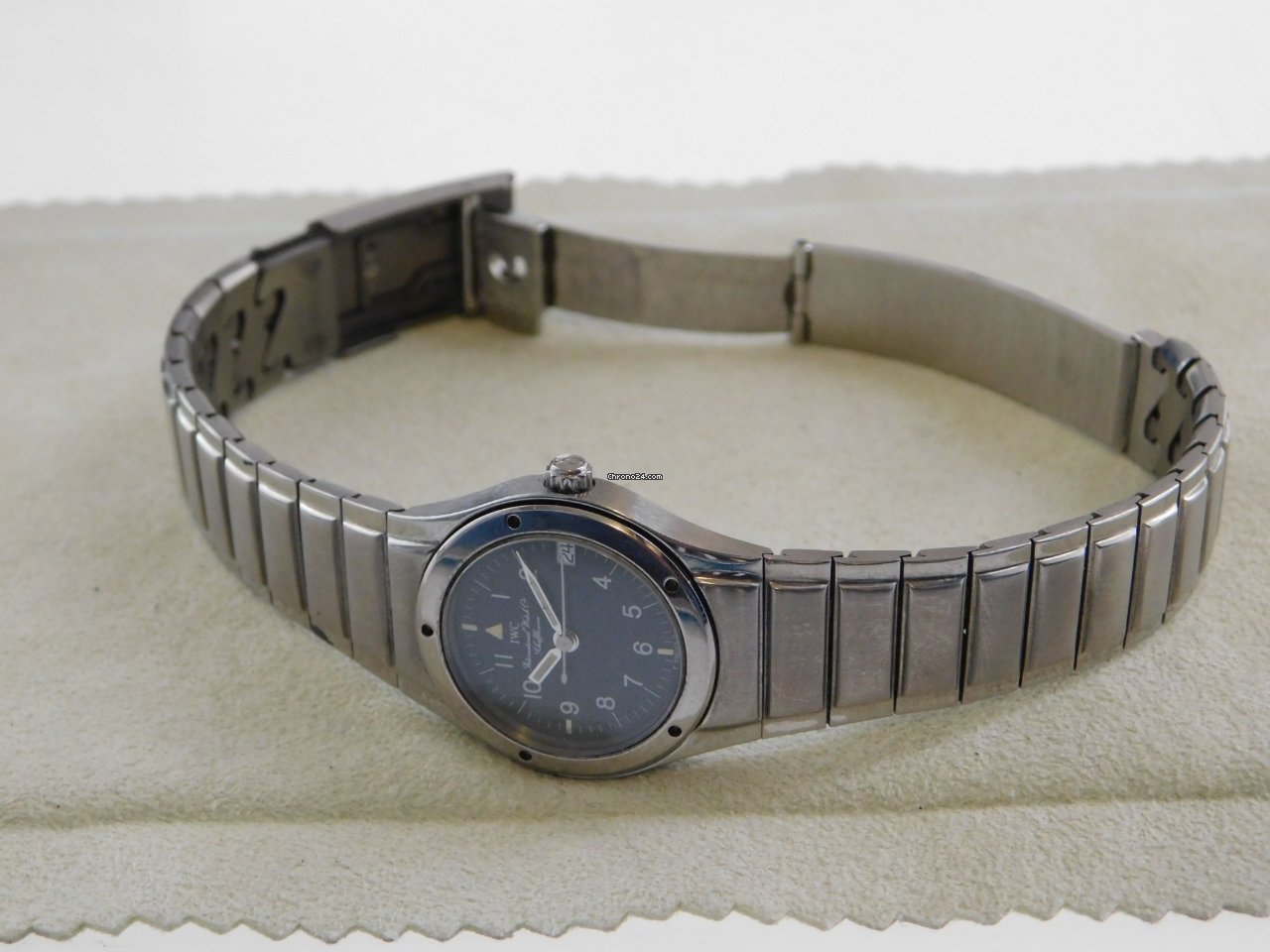 IMG_9081 IWC Ingenieur Mens watch Unisex Quartz Steel 4550 Replica 8
