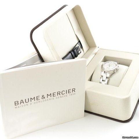 IMG_9081 Baume & Mercier Linea Womens watch Quartz Steel MOA10012 Replica 8