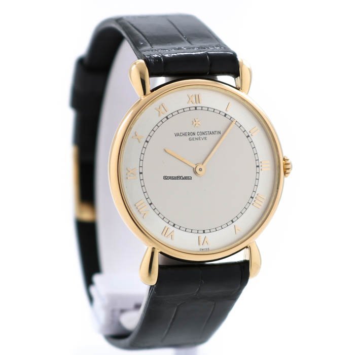 IMG_9081 Vacheron Constantin Historiques Mens watch Unisex Manual winding Yellow gold 33084 Replica 8