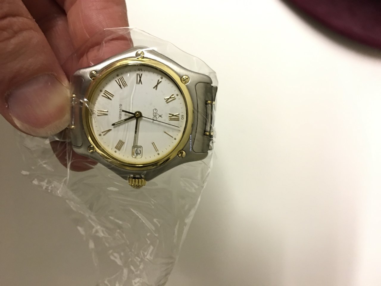 Ebel 1911 Mens watch Unisex Automatic Gold Steel 1080916 Replica 8