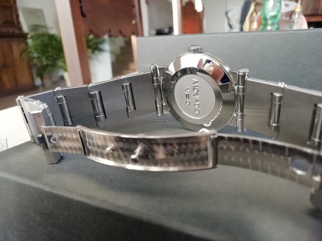 IMG_9081 Movado Vizio Mens watch Unisex Quartz Steel 83 C2 878.7 Replica 8