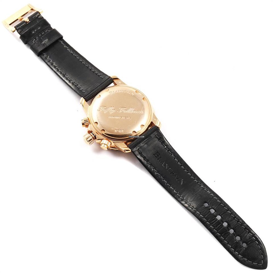 Blancpain Fifty Fathoms Mens watch Unisex Automatic Rose gold 5085F-3630-52 Replica 8