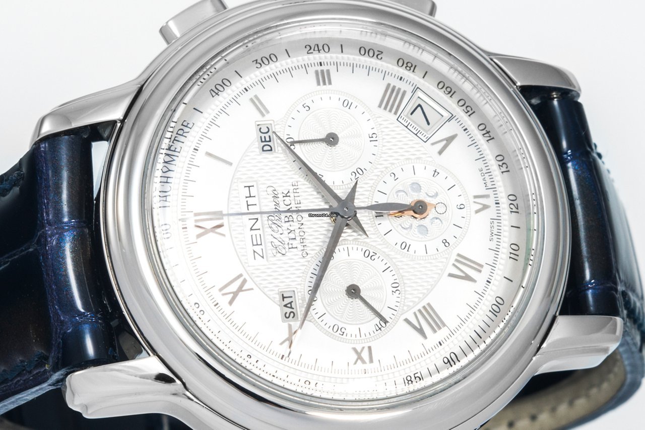 Zenith El Primero Mens watch Unisex Automatic Steel 03.1250.4009 Replica 8