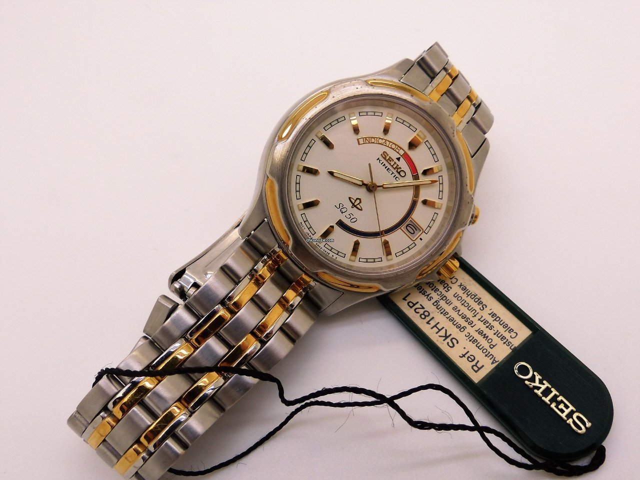 IMG_9081 Seiko Kinetic Mens watch Unisex Quartz Steel SKH181P1 Replica 8