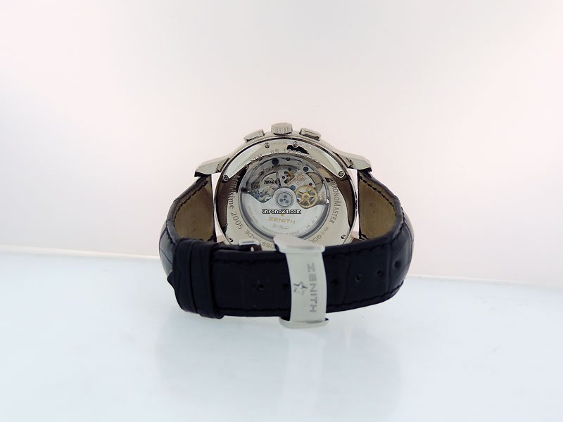 IMG_9081 Zenith Academy Mens watch Unisex Automatic White gold 65.1260.4005 Replica 8