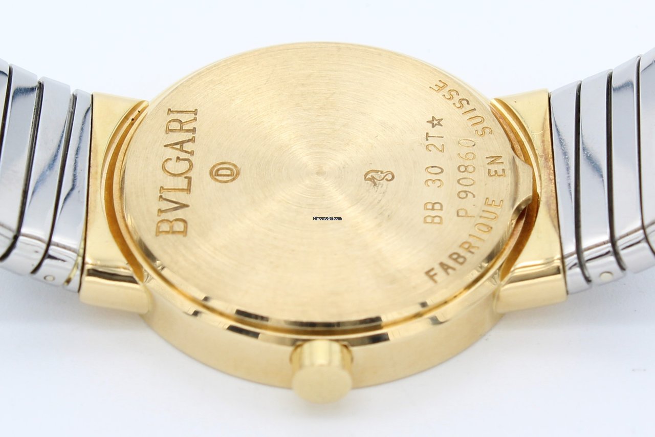 Bulgari Bulgari Womens watch Quartz Yellow gold BB 30 2T Replica 8
