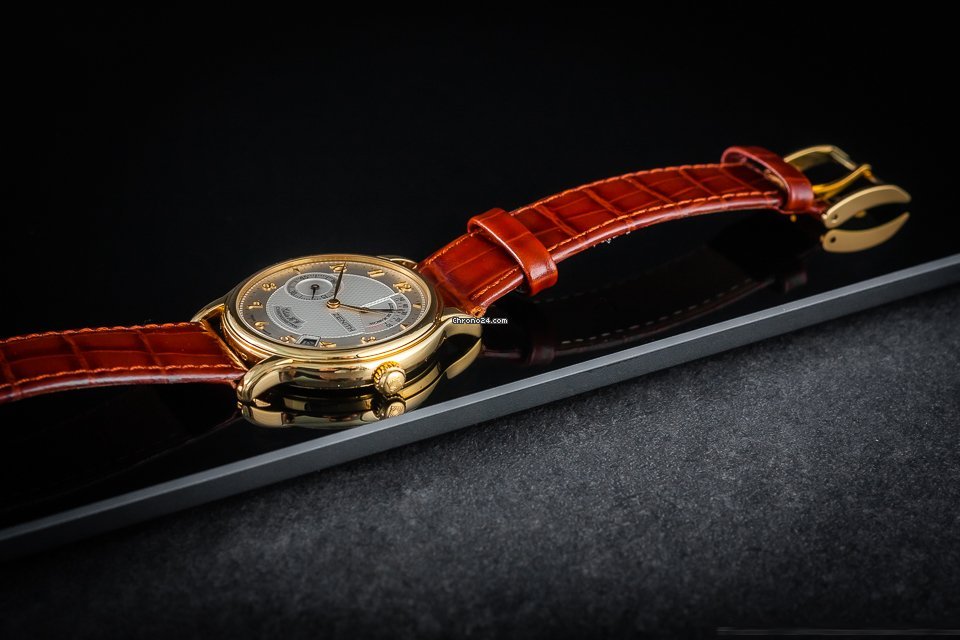 IMG_9081 Zenith Elite Power Reserve Mens watch Unisex Manual winding Yellow gold 30.0240.655 Replica 8