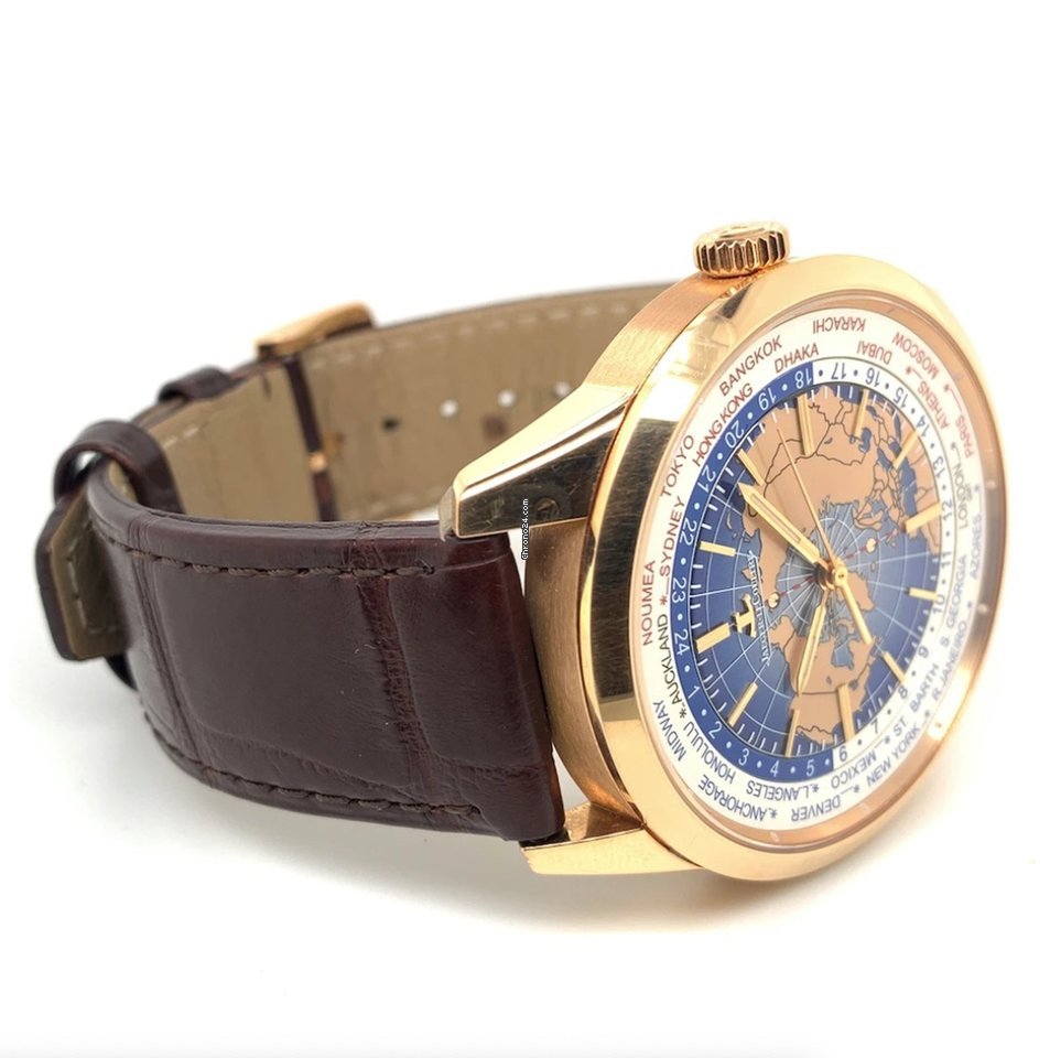 IMG_9081 Jaeger-LeCoultre Geophysic Universal Time Mens watch Unisex Automatic Rose gold Q8102520 Replica 8