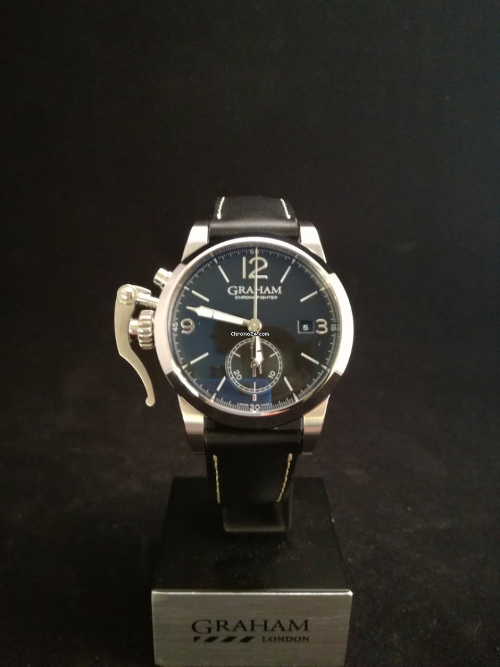 IMG_9081 Graham Chronofighter 1695 Mens watch Unisex Automatic Steel 2CXAS Replica 8