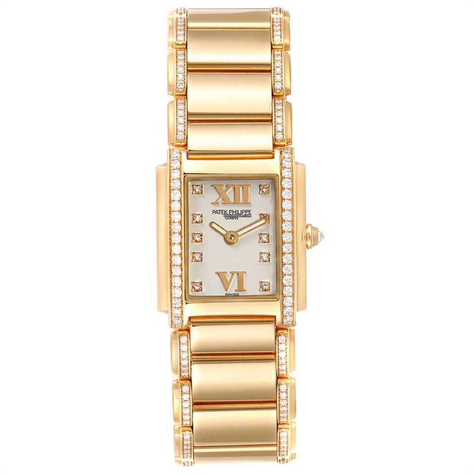 Patek Philippe Twenty~4 Womens watch Quartz Rose gold 4908 11R-011 Replica 8